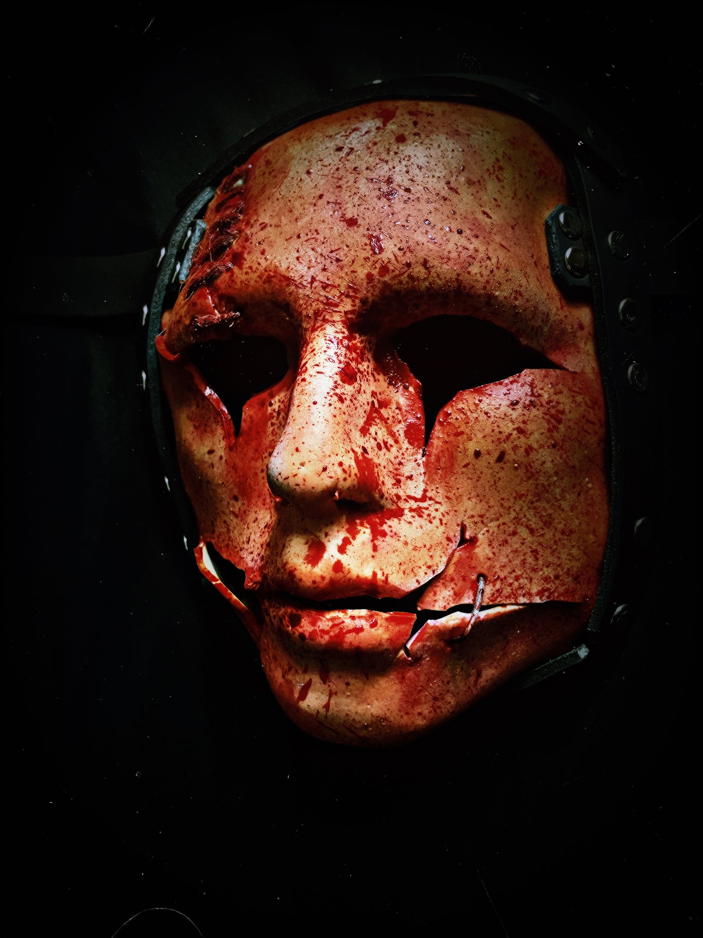 1/1 Skin face latex mask