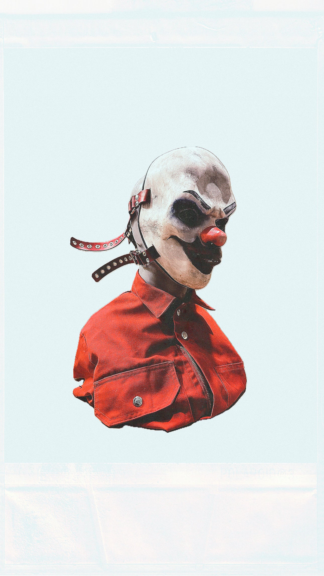 Resin clown mask