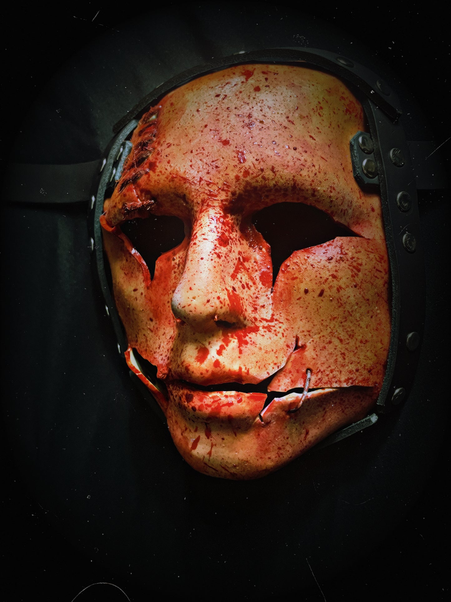 1/1 Skin face latex mask