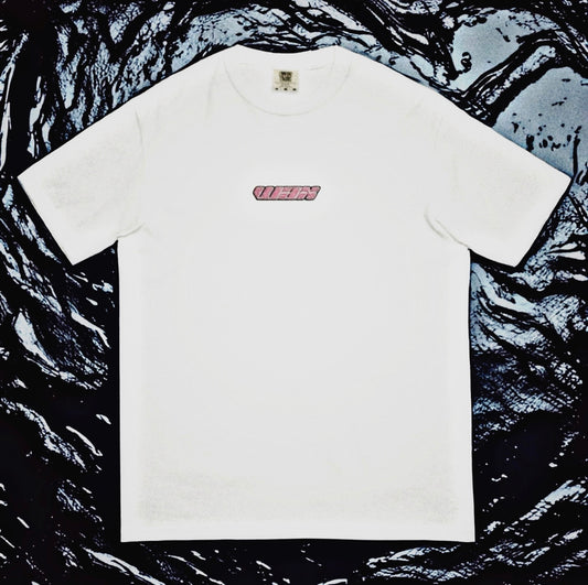 Pink Wax Embroidery tee